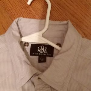Rock Republic large men's button down